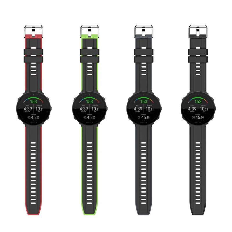 22 ремешок для часов, мм для умных часов POLAR Vantage M силиконовые браслеты для Huami Amazfit GTR 47 мм ремешок для часов