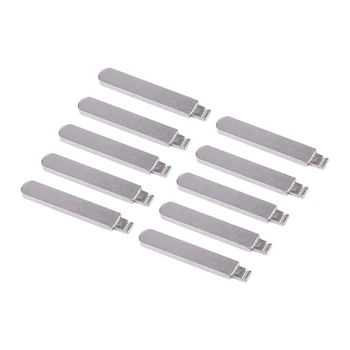 

New 10pcs Metal Blank Uncut Flip KD Remote Key Blade Type 25# Fit for Honda