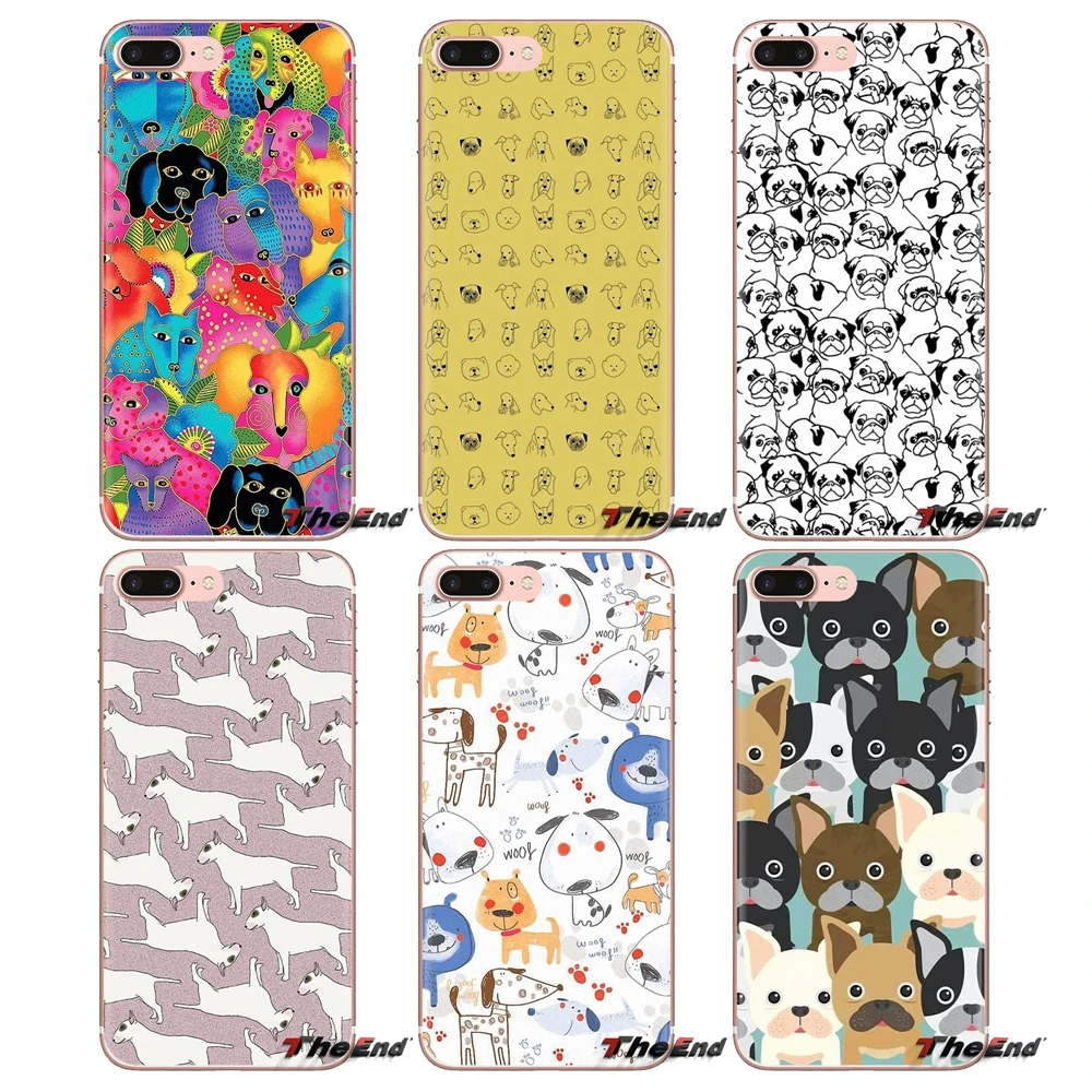 Чехол для телефона sony Xperia Z Z1 Z2 Z3 Z5 compact M2 M4 M5 E3 T3 XA Aqua LG G4 G5 G3 G2 Mini Doggy Doggies dog Puppy Art Collage |