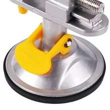 Винт приспособление стол тиски плоские регулируемые челюсти 360 градусов вращающийся Быстрое позиционирование бытовой инструмент сплав Универсальный верстак