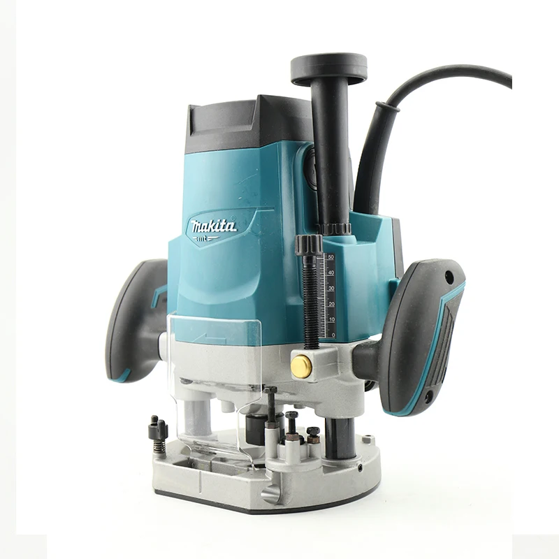 Makita-fresadora eléctrica de madera M3600B, máquina de grabado para  carpintería, ranurado, tensado y recorte, pinza