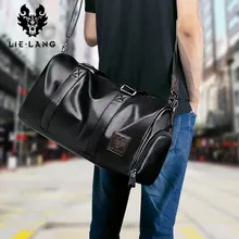 LIELANG кожаная сумка мужская дорожная Сумка водонепроницаемая большая Вместительная дорожная сумка многофункциональная сумка-тоут Повседневная сумка через плечо
