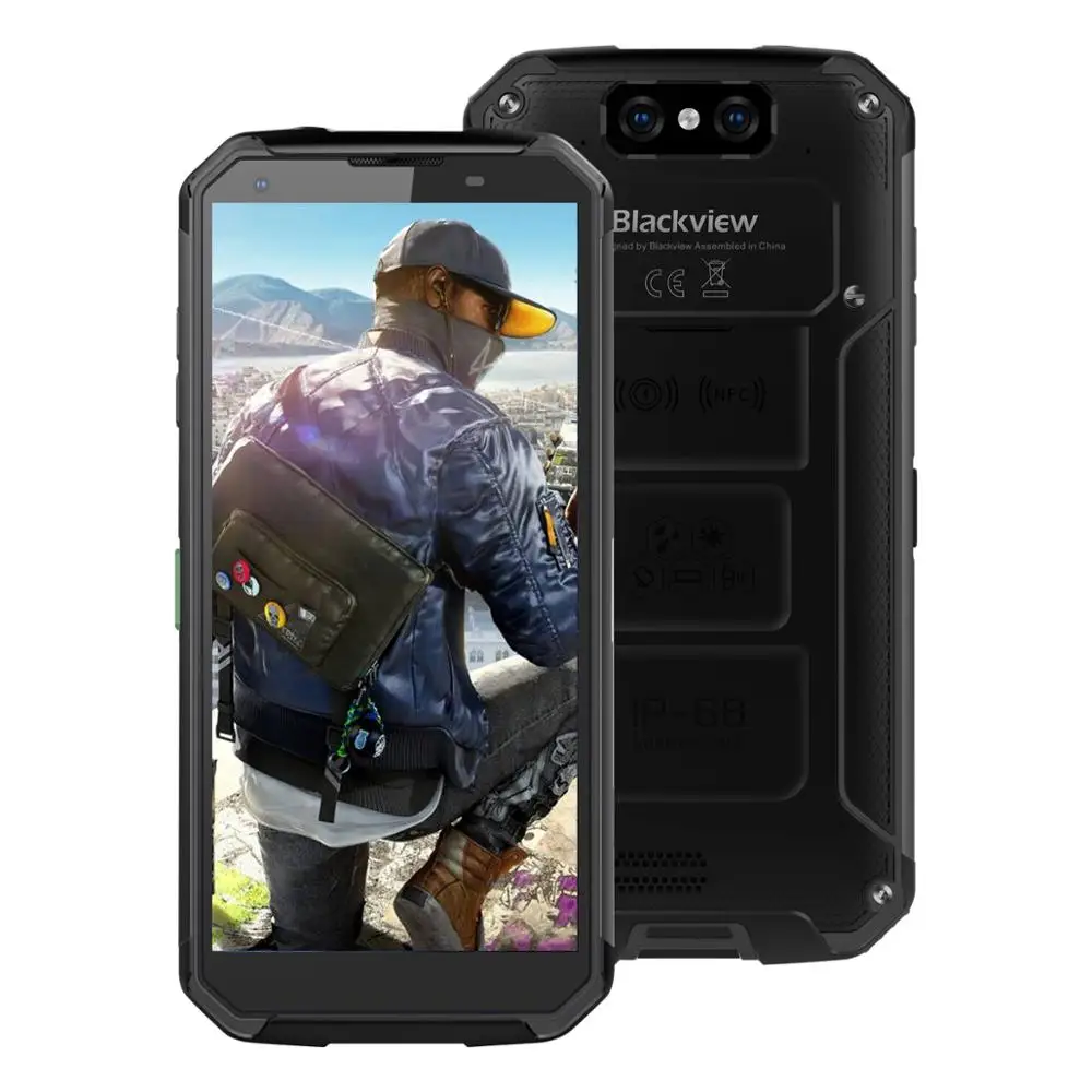 Blackview BV9500 Plus Helio P70 восьмиядерный смартфон 10000 мАч IP68 Водонепроницаемый 5,7 дюймов FHD 4 Гб + 64 ГБ Android 9,0 мобильный телефон