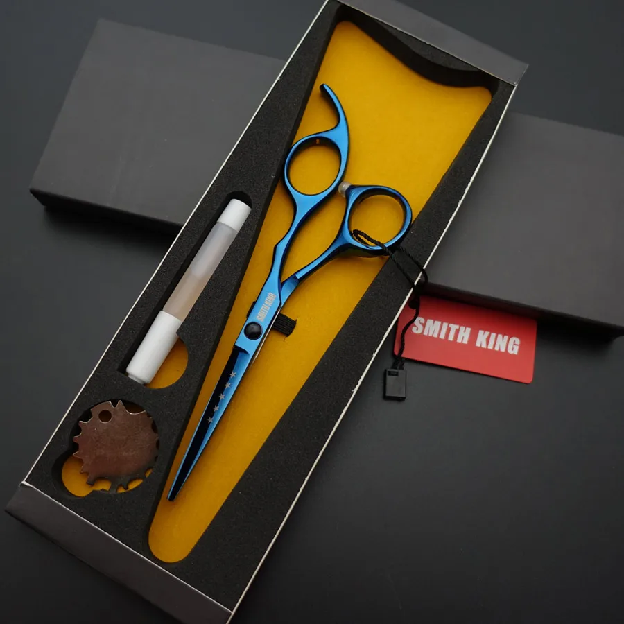 " Профессиональные парикмахерские ножницы, 5 дюймов ножницы для резки Парикмахерские ножницы+ Подарочная коробка/кейс/наборы