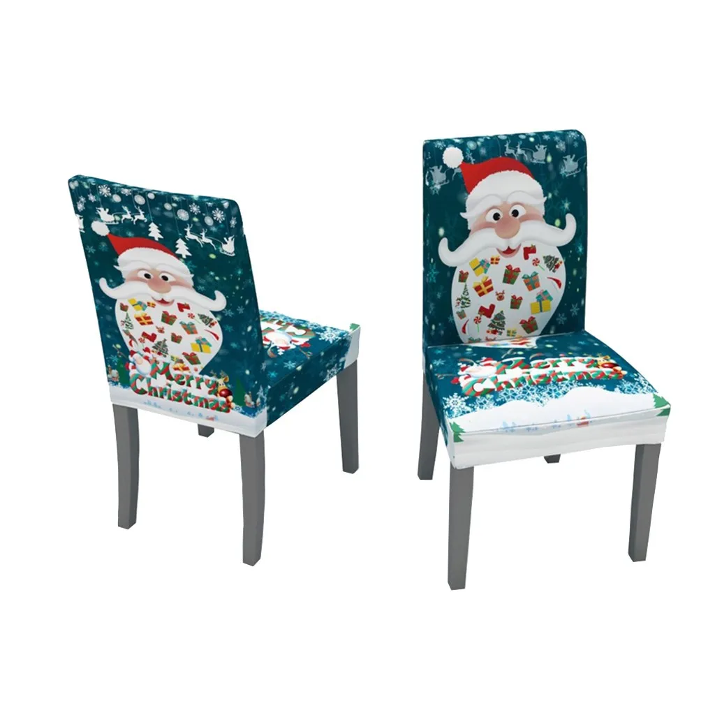 Чехлы для стульев, защита для столовой, чехлы для стульев, рождественские украшения, поддержка высокой емкости,, Прямая поставка