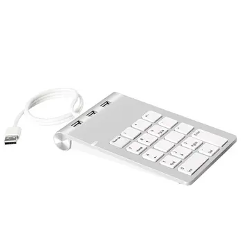 

Mini Wired USB 2.0 Keyboard Multifunctional Computer Table PC Hand-held Portable Accounting Keyboard