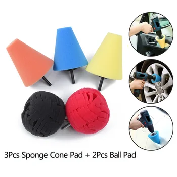 

Tool Buffing Pad Care Detailing Supplies Cleaning 6mm Foam Ball Sponge