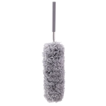 

Microfiber Fexible Head Duster with Extension Rod for Ceiling Fans Car Cleaning HFing