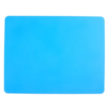

Rectangle sky blue Silicone Nonslip Mouse Pad Mat for Computer