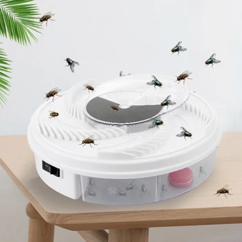 

Insect Traps Fly Trap Electric USB Automatic Flycatcher Fly Trap Pest Reject Control Repeller Catcher Mosquito Flying Fly Killer