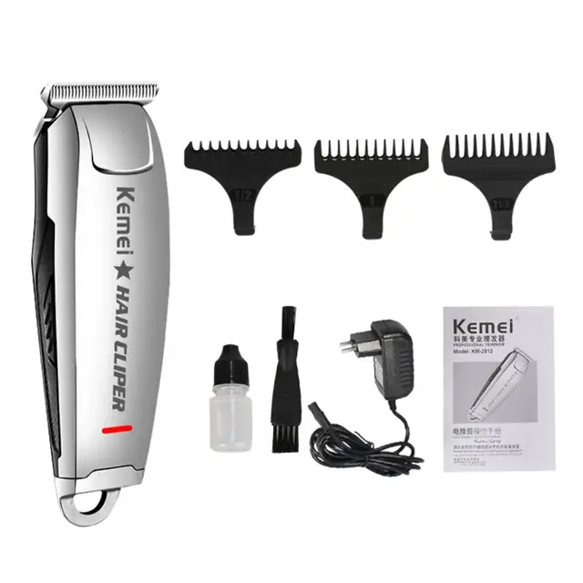 $US $13.52  Fashion Retro Electric Hair Clipper 0mm Rechargeable Baldhead Men Barber Trimmer High Quality and B