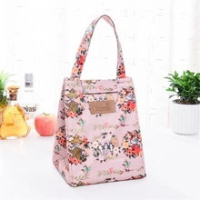 

1 PCS Lunch Bag For Women Kids Fashion Cartoon Kids Bento Fresh Cooler Bags Thermal Breakfast Food Box Portable Picnic Travel