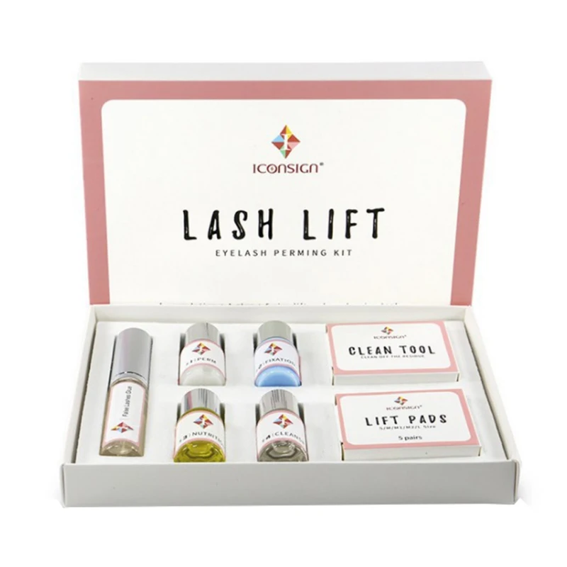 

Eye Makeup Tool Easy to Wear Eyelash Wave Curling Glue Eye Lashes Lift Lotion Tool Kit Eyelash Curler