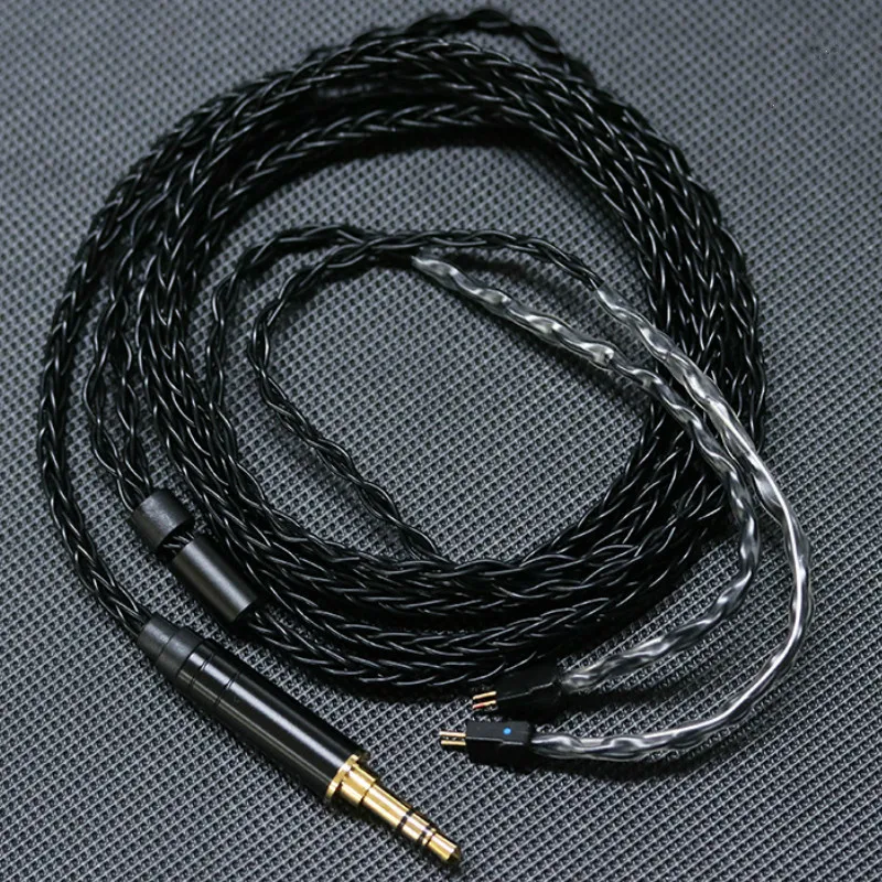 

0.78 Pin Balance HIFI Earphone Cable Silver Plated Earphone Upgrade Line for Um3x W4r Um18 Ue11 Es5 Ue18 En700 En700pro