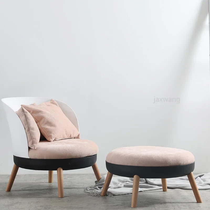 

Nordic Creative Sofa Combination Simple Modern Small Apartment Net Red Lazy Sofa Chair Bedroom Living Room Sofas