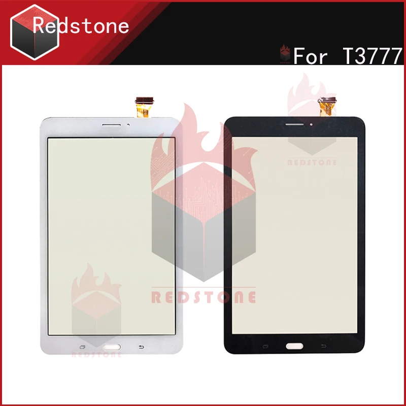 

Redstone Full new White Black For Samsung Galaxy Tab E 8.0 T3777 Touch Screen Digitizer Glass Sensor Tablet PC Panel Replacement
