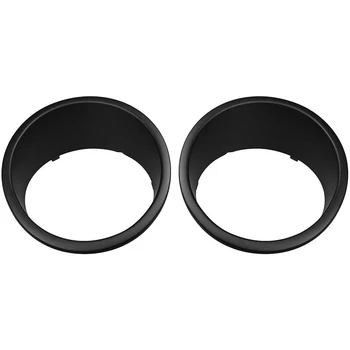 

Front Headlight Trim Cover Bezels for Jeep Wrangler Rubicon Sahara Sport JK Unlimited 2 Door 4 Door 2007-2018
