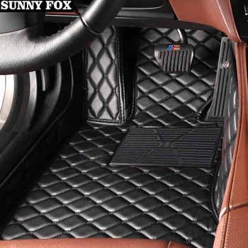 

SUNNY FOX Car floor mats for Infiniti G G25 G35 G35X G37 G37X Q40 Q50 Q60 5D car-styling rugs accessories liners carpet (2006-)