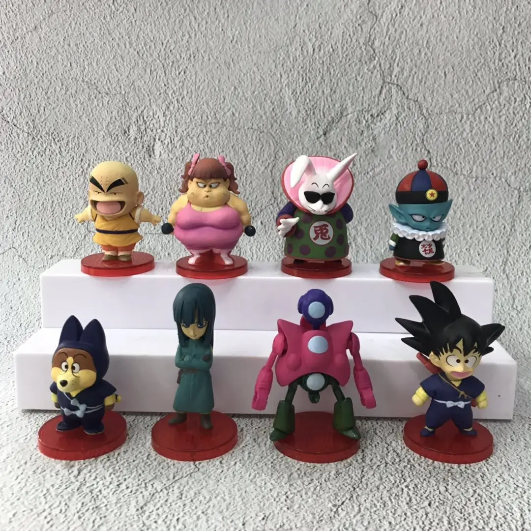 

Anime Toy Dragon Ball Sun Wukong Vegeta Succinylcholine Cake Decoration Cute Capsule Toy Model Garage Kit
