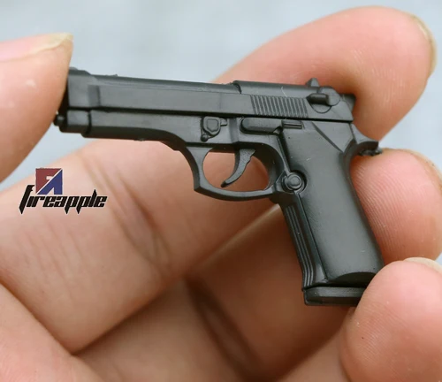 1:6 Bretta M9 4D модель пистолета для 12 &quotфигурку пластиковый черный солдат оружие