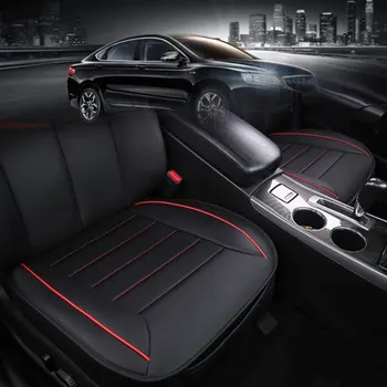 

Seat Protector Car Seat Cushion Universal Car Front Seat Cover All-Inclusive Dustproof PU Leather 1 Pc Durable