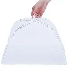 Fly экран накидка на стол для посуды насекомых Крышка Складная крышка муха