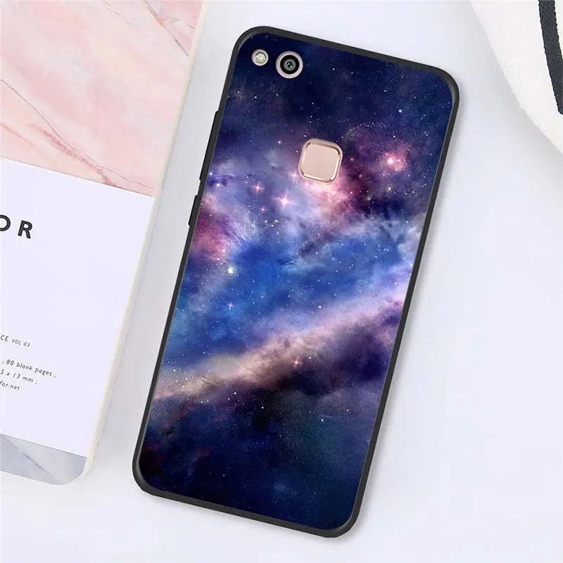 Babaite space для galaxy universe Star Dark чехол для телефона huawei Y5 II Y6 II Y5 Y6 Y7Prime Y9