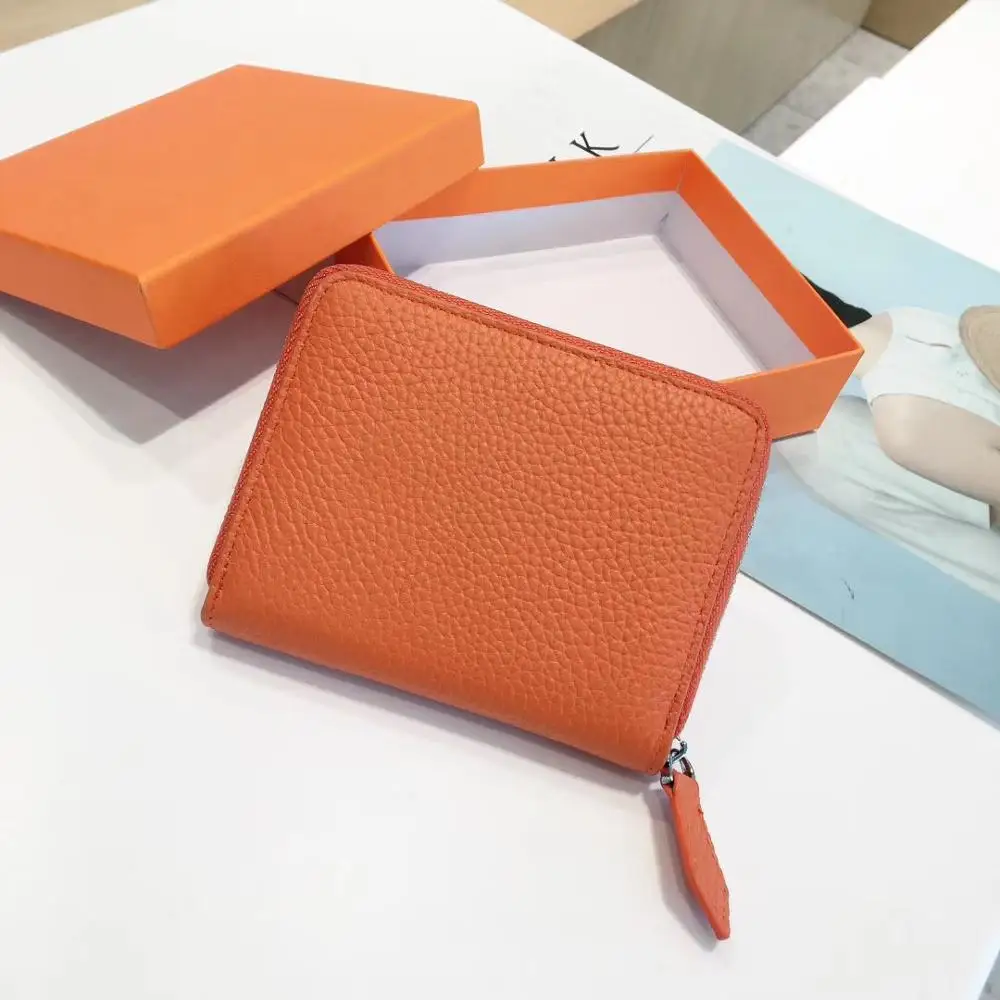 

2020 New Women's Credit ID Mini Purse Small Wallet Coin Pocket Card Handbags Fashion Designer Purse Short Wallet ADM570