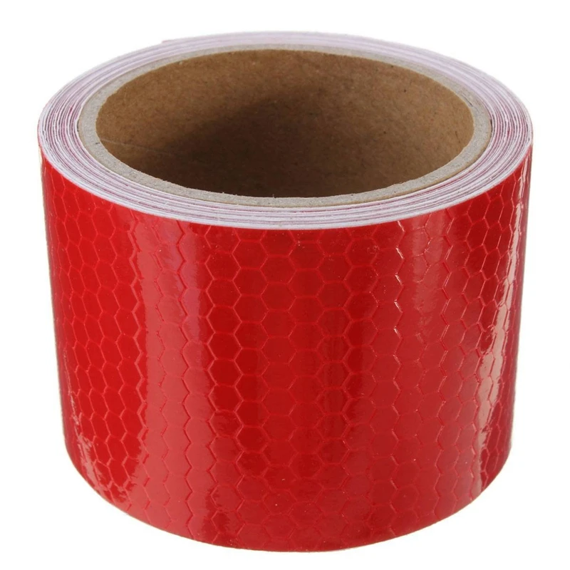 

New 5cm x 3m Tape Warning Tape Reflector Tape Security Tape, Red