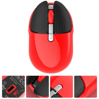 

1Pc Rechargeable Mute Wireless Mouse Home Notebook Cursor Controlling Tool