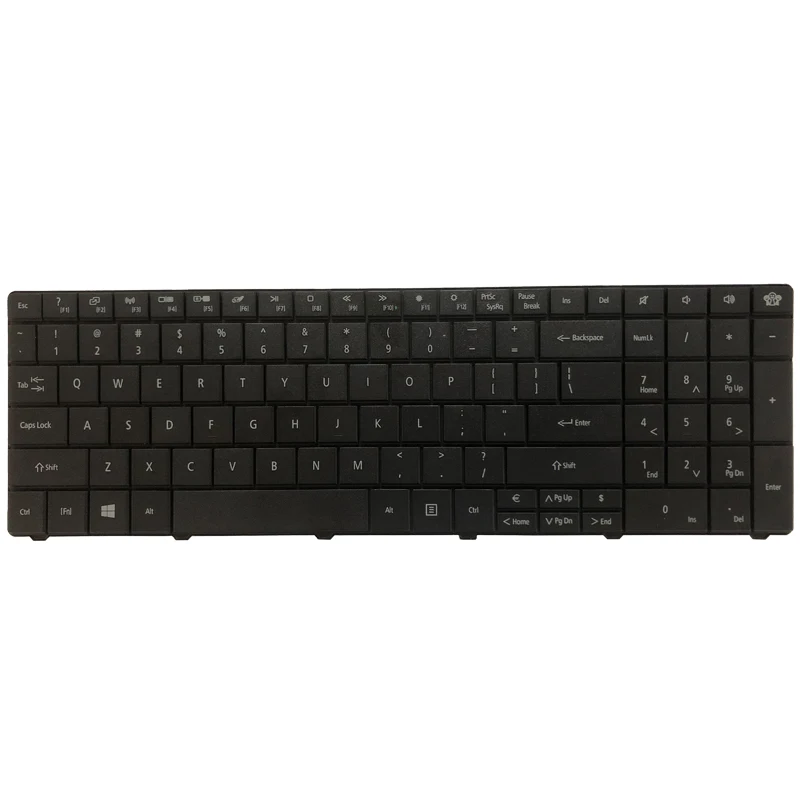 Новинка для Packard Bell NEW90 NEW95 P5WS6 Олово 72 76 91 92 английская клавиатура ноутбука США
