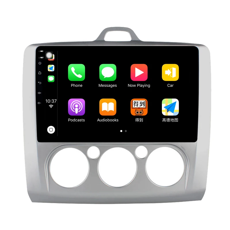 9inch Android 10 Car Radio Dvd Player Carplay For ford focus EXI MT 2 3 Mk2 2004 2005 2006 2007 -2011 2Din GPS Multimedia Player