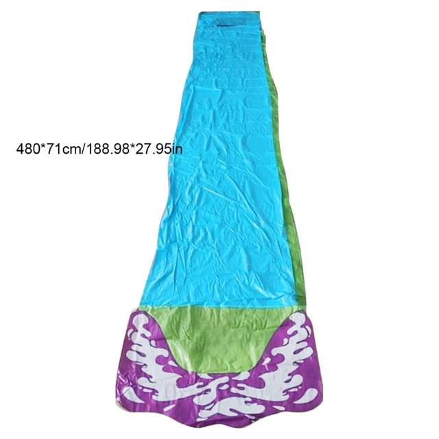 Inflatable Water Slide Racer Pool Kids Summer Park Backyard Play Fun Outdoor Slip Slide Wave Rider  6