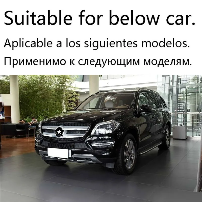 Авто Окно Кнопка сиденья панель автомобильный хром модифицированный автомобиль Стайлинг модификация Чехлы 18 19 для Mercedes Benz GL класс
