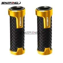 22 мм 7/8 ''CNC алюминиевый резиновый руль для мотоцикла ручка, рукоятка для мотоцикла ручки для HONDA CB300R CB300 R CB300RR CB300 RR