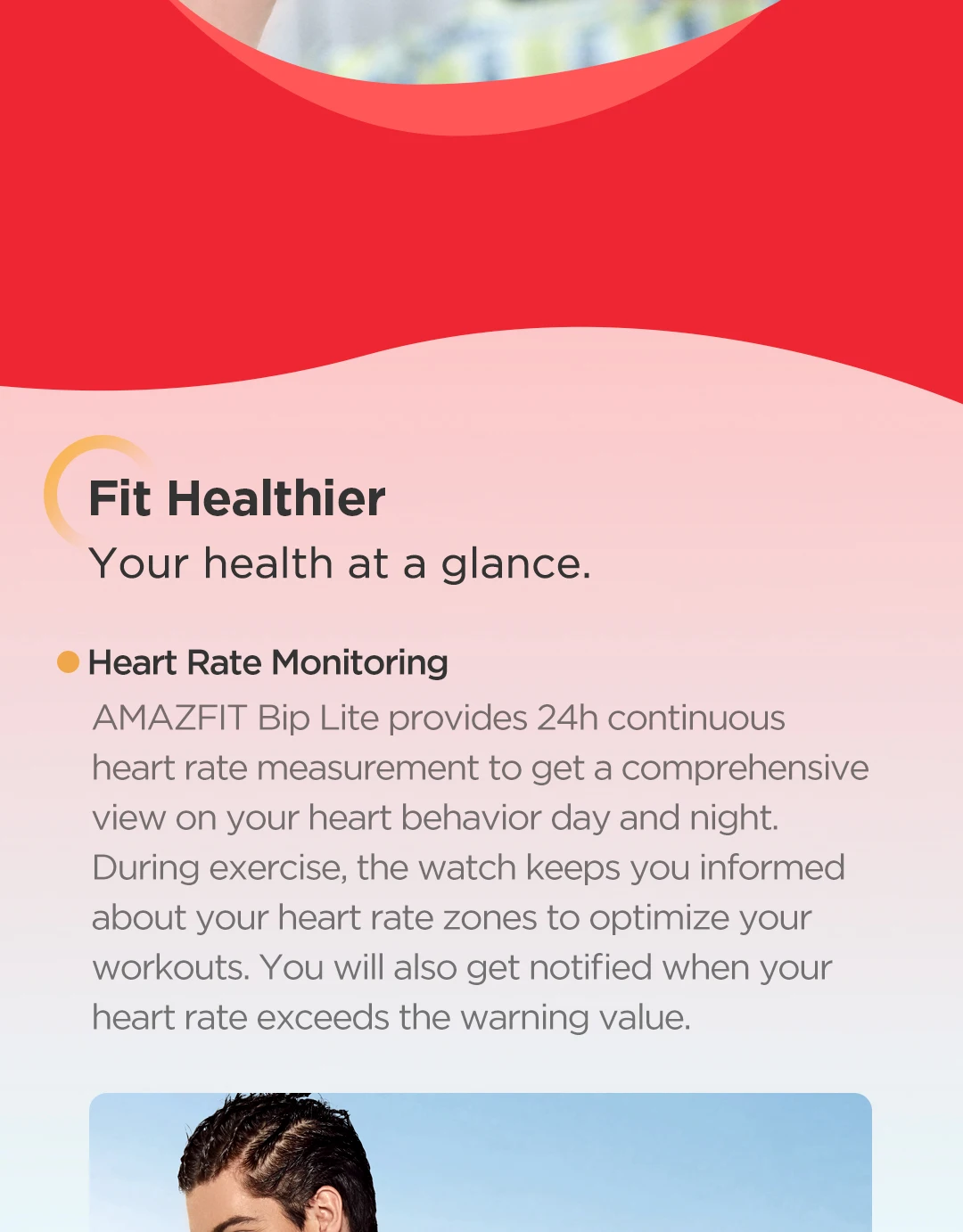 Amazfit Bip Lite Smart Watch 