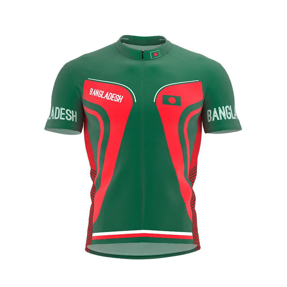 

BANGLADESH More Style Men classic cycling team short sleeved bike Road Mountain Clothing Maillot ciclismo outdoor bike jersey