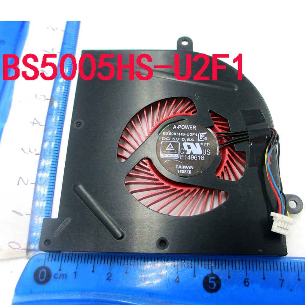 

NEW Laptop cpu cooling fan for MSI GS63VR GS63 GS73 GS73VR MS-17B1 Stealth Pro CPU BS5005HS-U2L1 COOLER
