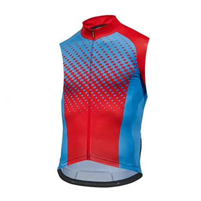 MAVIC для мужчин Pro Велоспорт Джерси без рукавов Одежда для велоспорта велосипедная одежда быстросохнущие рубашки велосипедная одежда лето maillot#7 - Цвет: 12