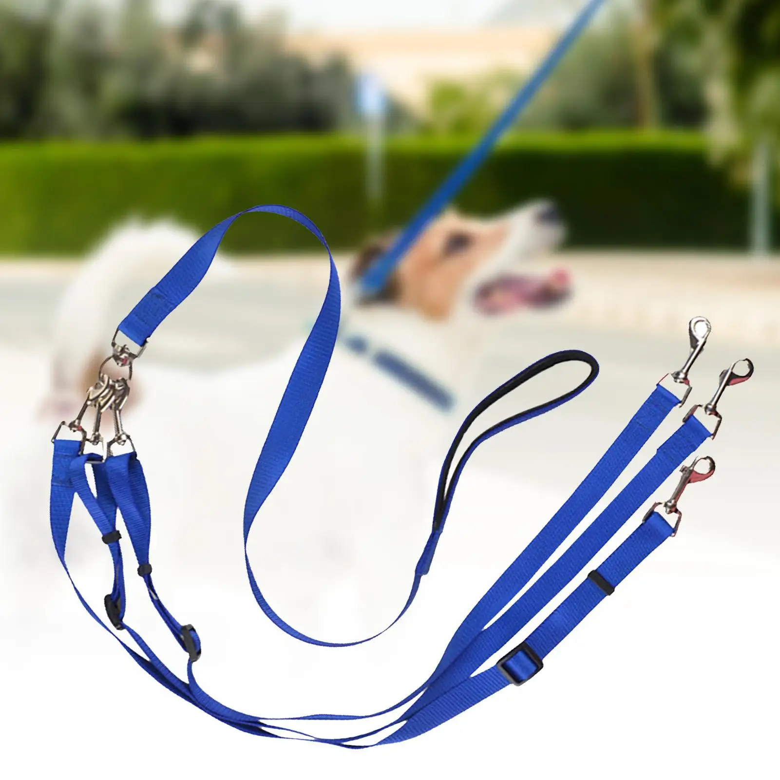 

HOT SALESï¼ï¼ï¼New Arrival Detachable 3 in 1 Traction Rope Adjustable Walking Training Leash Pet Supply