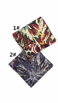 

embroiderd lace fabric yaking-9.7302 with sequins beautiful Nigerian sequins lace fabric for party dress
