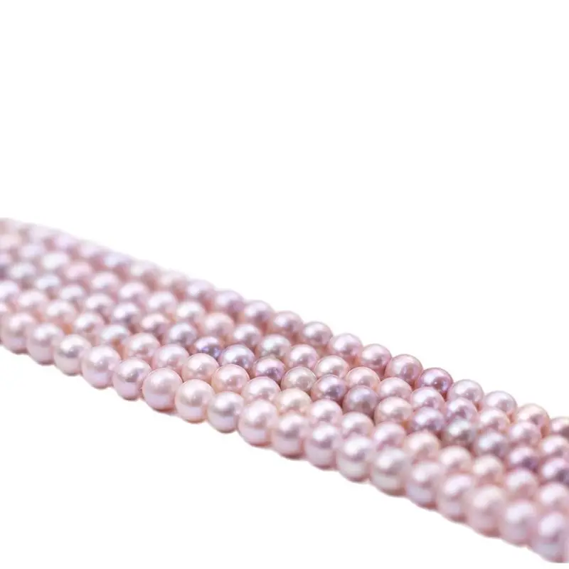 MADALENA SARARA AAA 10-11mm Freshwater Pearl Genuine Natural Pink White Purple Women Necklace For DIY Jewelry Making 18&quot | Украшения и