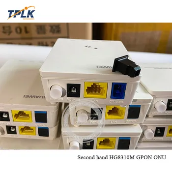 

free shipping 10pcs/20pcs onu gpon hua wei ont FTTH Secondhand HG8310M 1GE GPON ONU ONT English Version without adapter and box