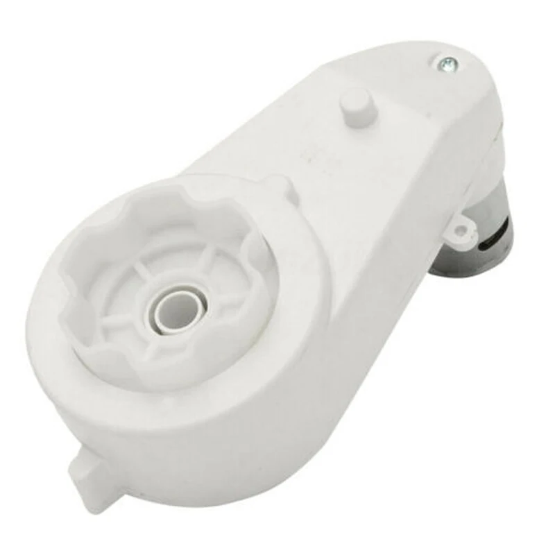 

White Motor Gearbox Toy Wire Tool 2Pcs Parts 23000RPM RS550 Electric Kids Ride Bike Karting Vehicles