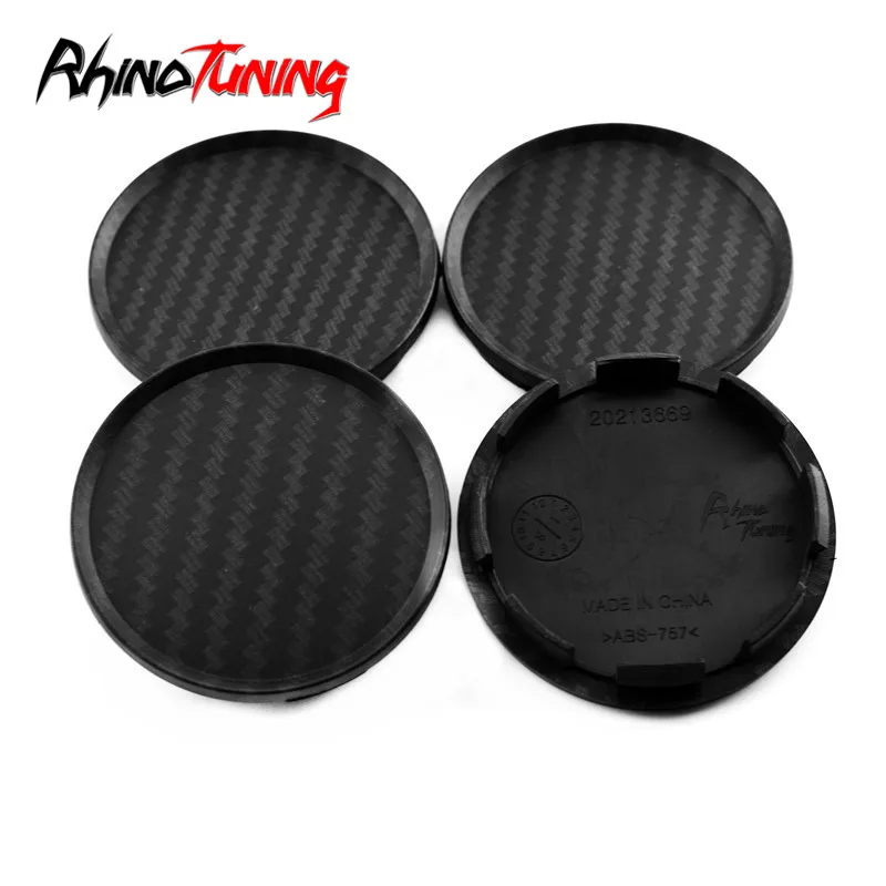 

4pcs 65mm Carbon Fiber For OZ Racing Superturismo WRC Car Wheel Center Centre Caps Base Holder Emblem