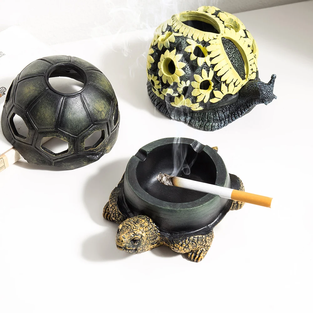 Skull Ashtray  Designer Ashtrays with Lids  Gift for Boyfriend  Living Room Table Accessories  Ash Tray  Ashtray Outdoor  Porta
