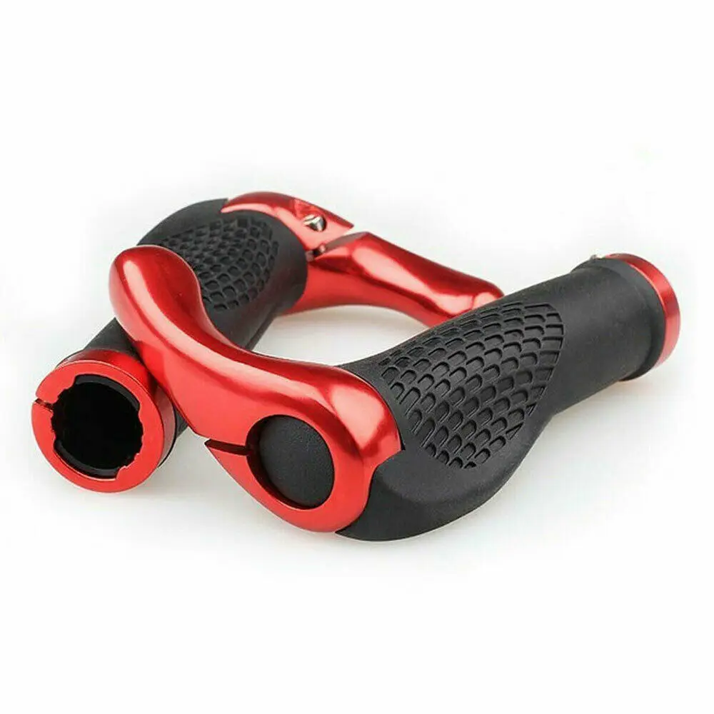 Рукоятка для горного велосипеда, эргономичная рукоятка для езды на велосипеде для занятий спортом - Цвет: Красный