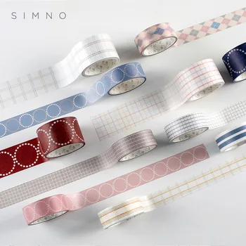 

Core Stranger Washi Tape Classic Graphics Series Hand Account Base Practical Feature DIY Decorative Sticker 2 Involved in 8