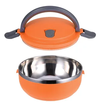 

Thermal Insulated Lunch Box Bento Picnic Storage Mess Tin Food Jar Multilayer Stainless Steel For Outdoor Camping DIN889