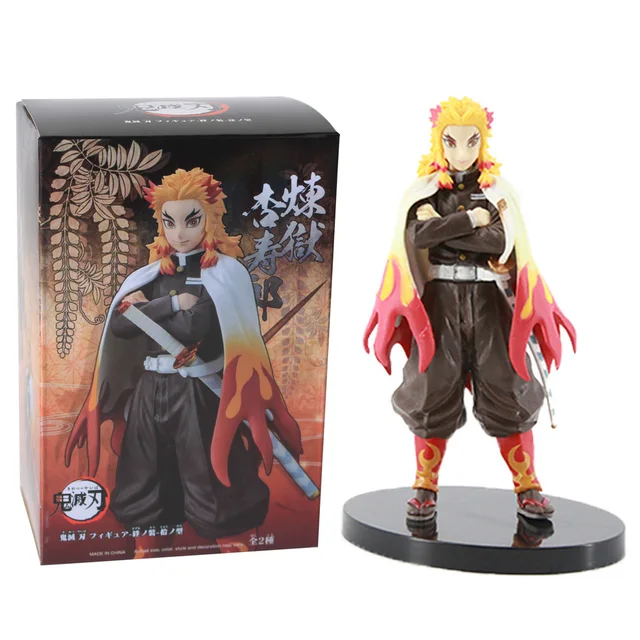 Anime Demon slayer kimetsu no yaiba Tanjirou Nezuko Action figures toys Kanroji Mitsuri Uzui Tengen anime figure for gifts 4